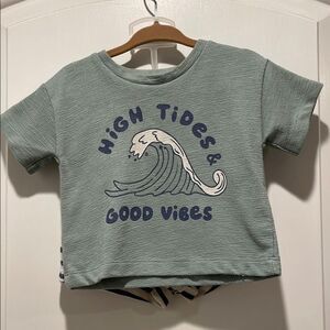 Little Planet by Carter’s High Tides & Good Vibes Kids set size 6m